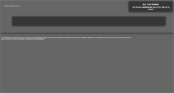 Desktop Screenshot of mihailov.be